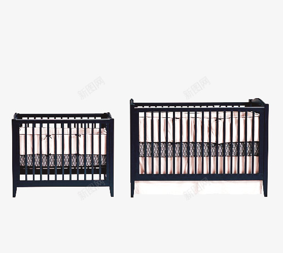 大小婴儿床家具家装png免抠素材_新图网 https://ixintu.com 大小 婴儿 婴儿床 家具