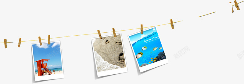 简约照片墙png免抠素材_新图网 https://ixintu.com 夹子 照片 照片墙 简约 装饰