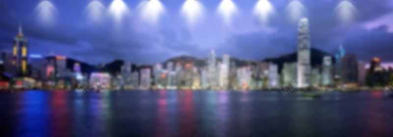 灯光背景png免抠素材_新图网 https://ixintu.com 城市背景 夜景背景 灯光背景