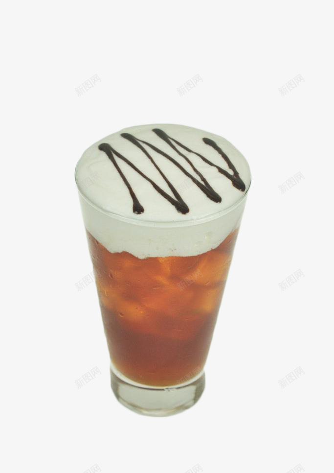 一杯好喝的奶茶png免抠素材_新图网 https://ixintu.com 冷饮 奶盖 奶茶 水杯 饮料