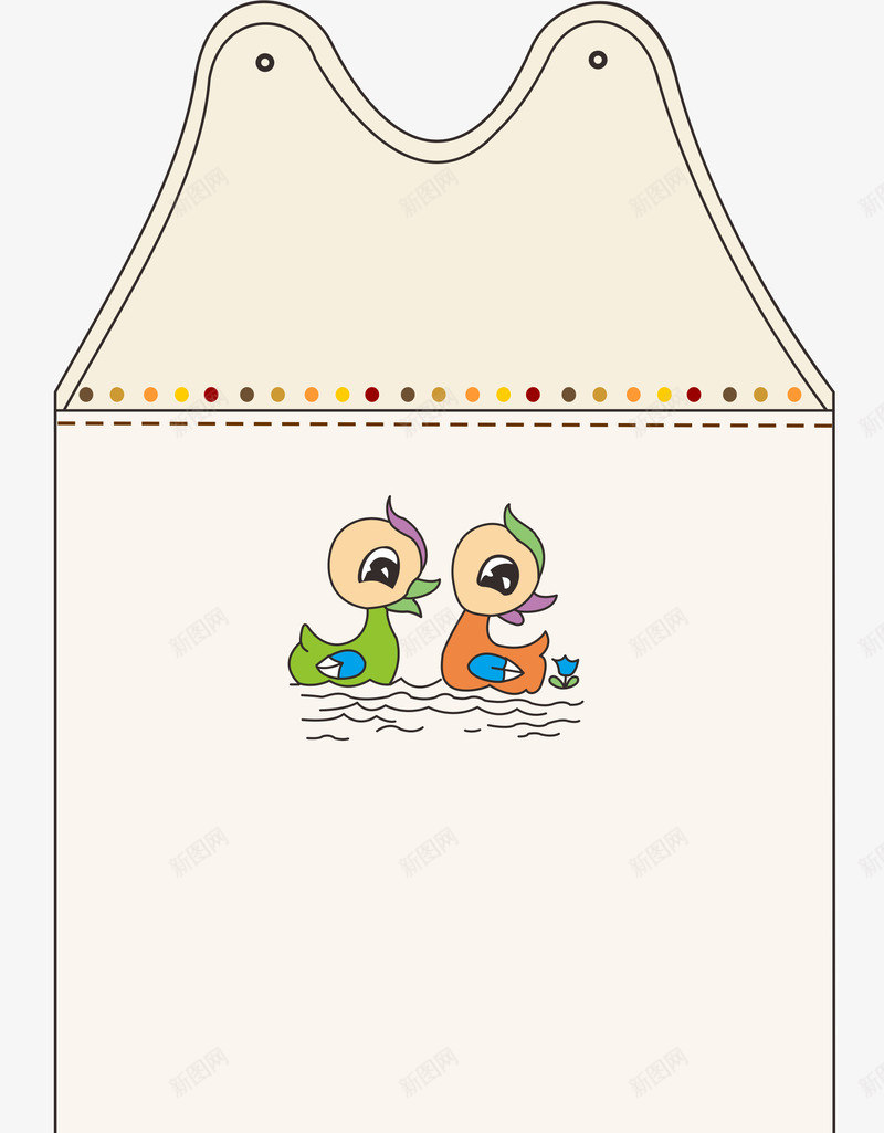 手绘卡通鸭子婴儿睡袋图矢量图eps免抠素材_新图网 https://ixintu.com 卡通鸭子 婴儿 婴儿睡袋 手绘 睡袋图 背心式 被子 矢量图
