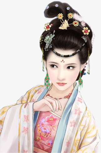 花枝招展美女图png免抠素材_新图网 https://ixintu.com 美女 花枝招展