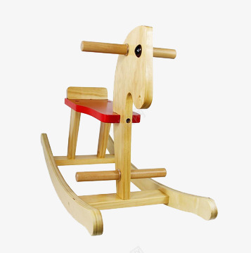 产品实物木马玩具png免抠素材_新图网 https://ixintu.com 婴儿玩具 小木马 玩具