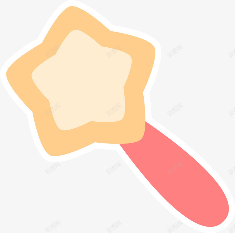 摇铃png免抠素材_新图网 https://ixintu.com 可爱摇铃 婴儿玩具 摇铃