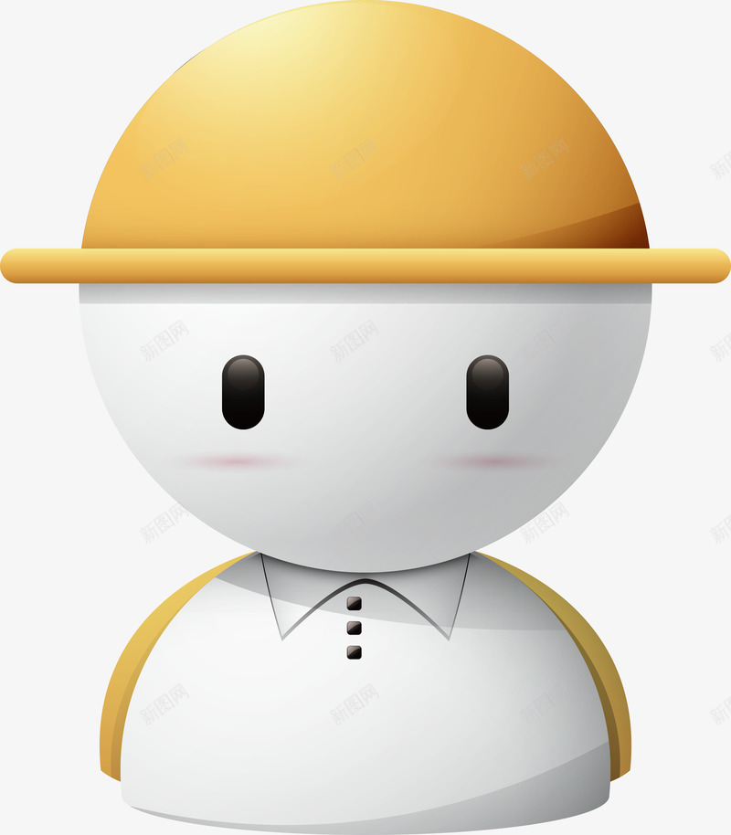客服头像矢量图eps免抠素材_新图网 https://ixintu.com PNG图 PNG图下载 创意卡通 卡通 卡通插图 头像 客服头像 插图 矢量图