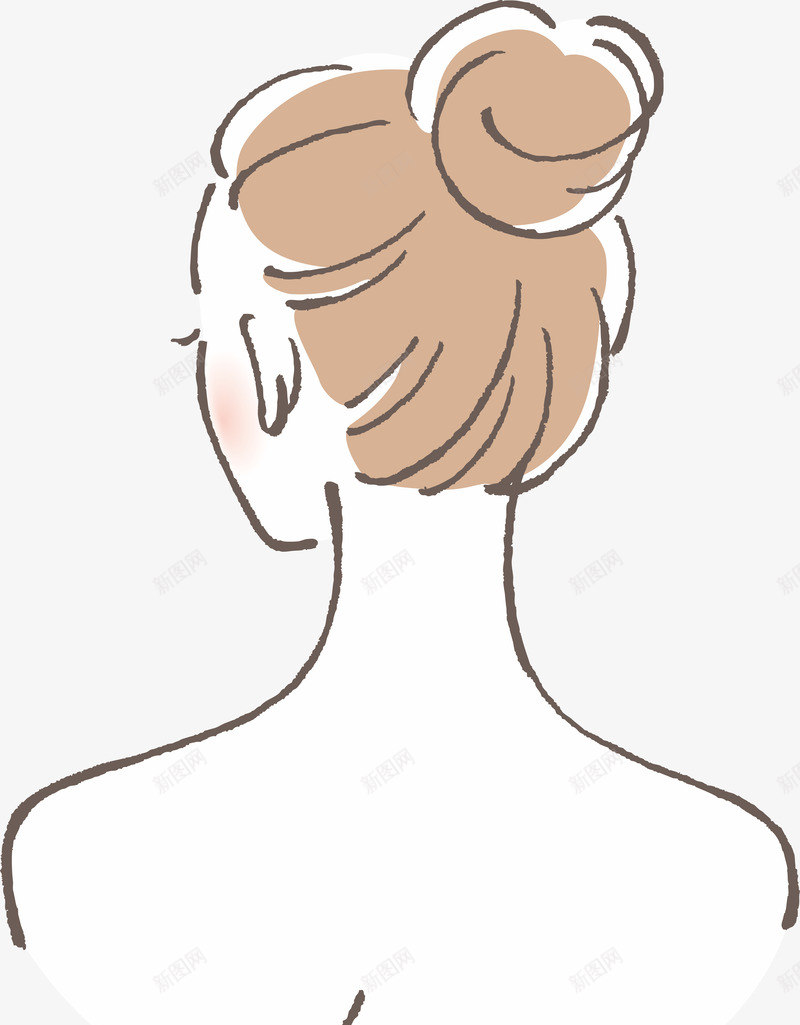 卡通整容女孩png免抠素材_新图网 https://ixintu.com 卡通 女孩 整容 整容医院 矢量素材