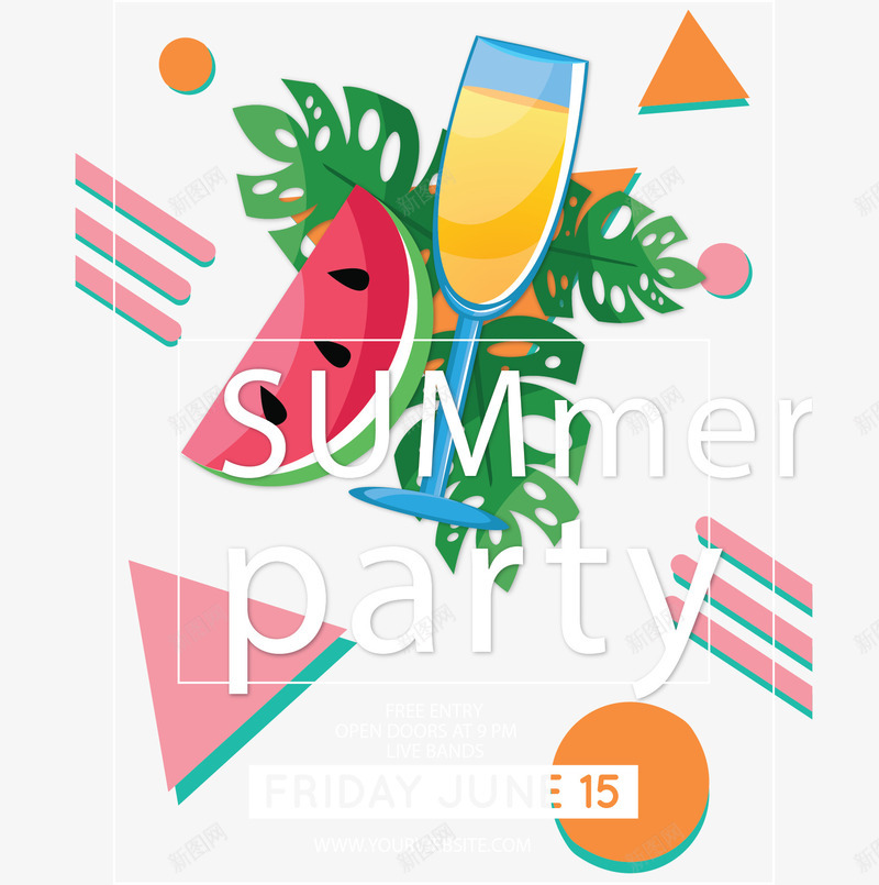 夏日派对水果果汁矢量图ai免抠素材_新图网 https://ixintu.com 夏天 夏天派对 夏日果汁 果汁 矢量png 美味果汁 矢量图
