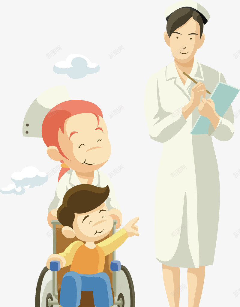 医院医学医生png免抠素材_新图网 https://ixintu.com 专业医生 医务人员 医学人物 医生人物 医生背景 医生节