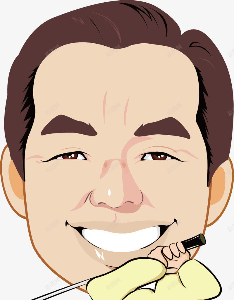 打高尔夫球头像png免抠素材_新图网 https://ixintu.com