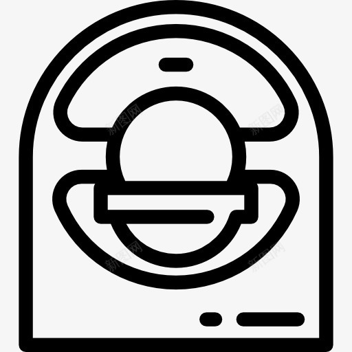 磁共振图标png_新图网 https://ixintu.com 保健 医疗 医疗保健和医疗 医院 扫描 技术 磁共振 磁共振成像