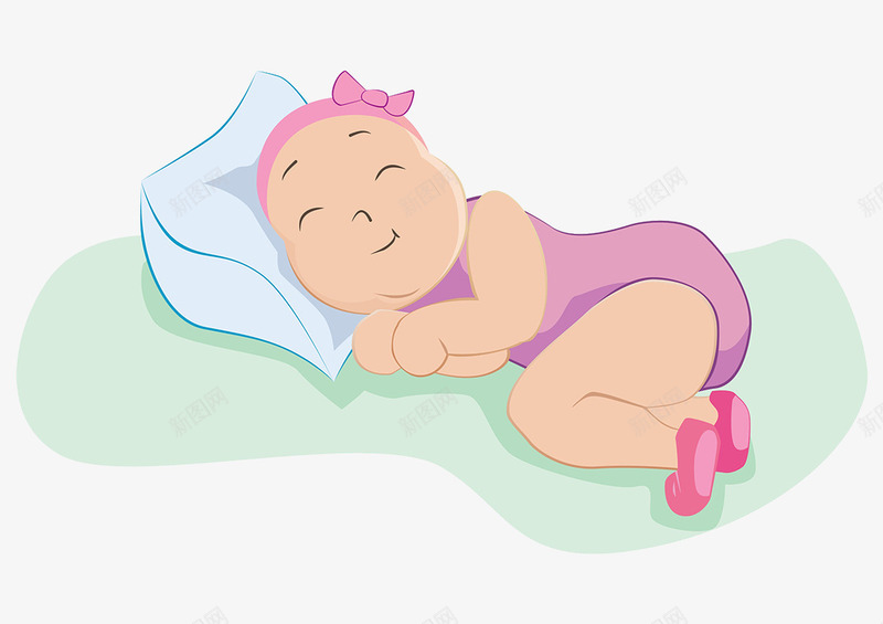 可爱插图睡着胖嘟嘟的小女孩png免抠素材_新图网 https://ixintu.com 呼呼睡着的宝宝 宝宝 宝宝睡着了 插图睡着胖嘟嘟的小女孩 睡宝宝 睡着的孩子 睡觉的宝宝