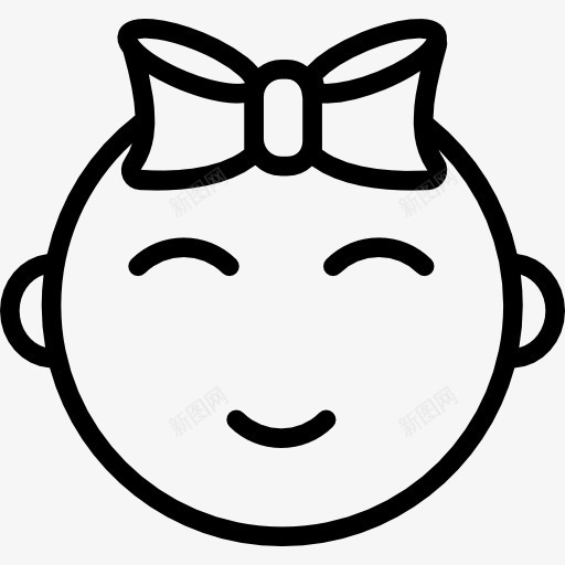 宝贝图标png_新图网 https://ixintu.com 人 儿童 女孩 女孩的童年 婴儿 幸福