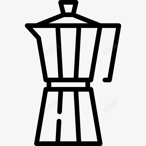 图标png_新图网 https://ixintu.com 厨房用具 咖啡壶 工具和用具 手冲壶 水壶 热饮料