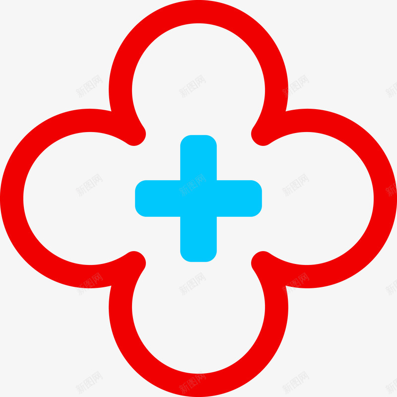 红色医院logo图图标png_新图网 https://ixintu.com logo图标 logo设计图 创意logo 医疗 医疗logo 医院 医院logo 矢量诊所logo 红色 诊所 诊所LOGO 诊所logo
