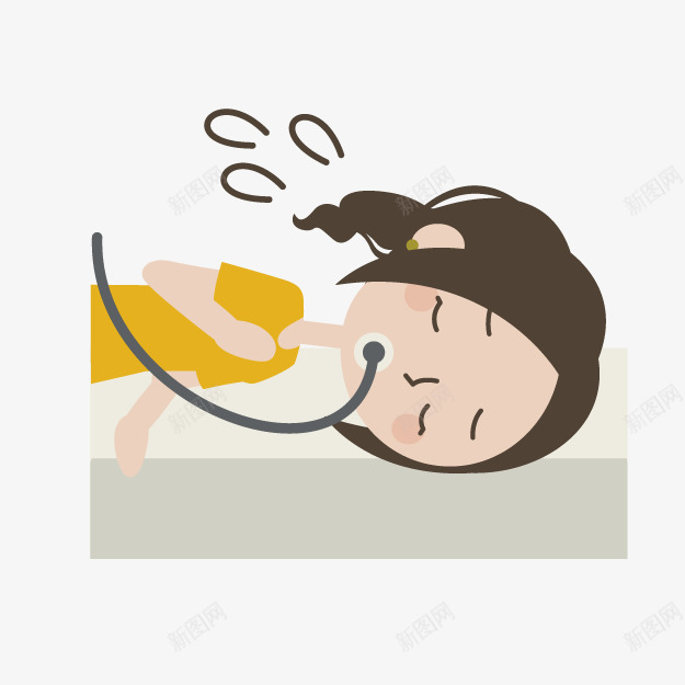 卡通口腔检查png免抠素材_新图网 https://ixintu.com 内科检查 卡通医院 卡通检查 口腔检查