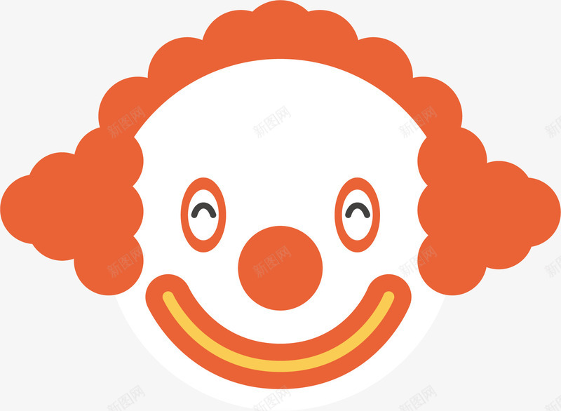 手绘小丑头像png免抠素材_新图网 https://ixintu.com joker png png下载 png免费 png图库 小丑joker 小丑头像 手绘小丑 矢量png 矢量小丑头 红色小丑