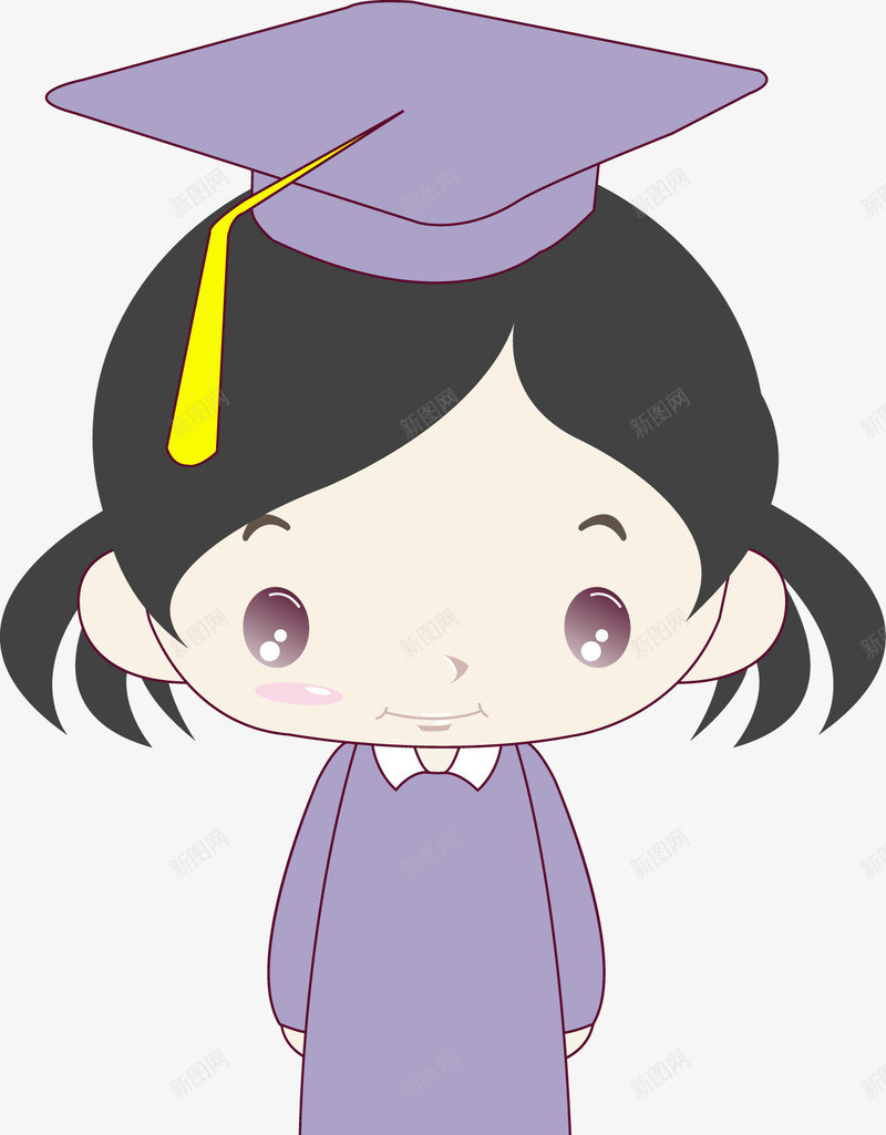 卡通萌娃女孩png免抠素材_新图网 https://ixintu.com 儿童画 卡通萌娃女孩 女宝宝 幼儿读物插图 胖妹