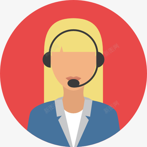 用户图标png_新图网 https://ixintu.com 头像 用户 电话销售员 社会概况
