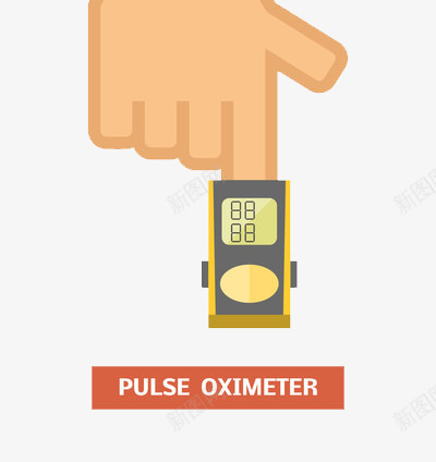 心脏测试png免抠素材_新图网 https://ixintu.com 夹子 手指 显示