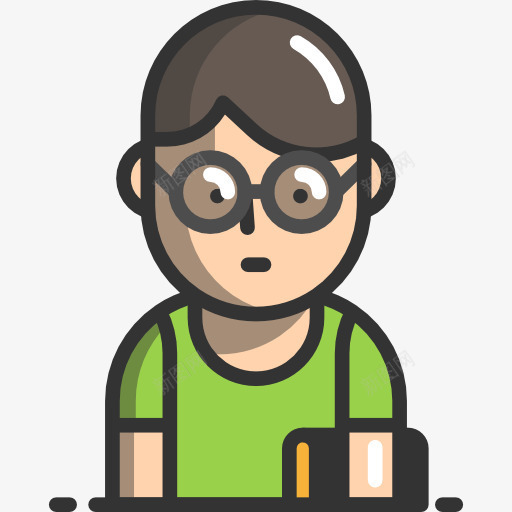 男孩图标png_新图网 https://ixintu.com 书呆子 人 头像 年轻用户 男人 男孩 轮廓