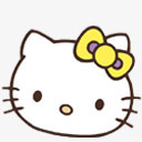线条可爱小猫咪头像png免抠素材_新图网 https://ixintu.com 可爱 头像 线条