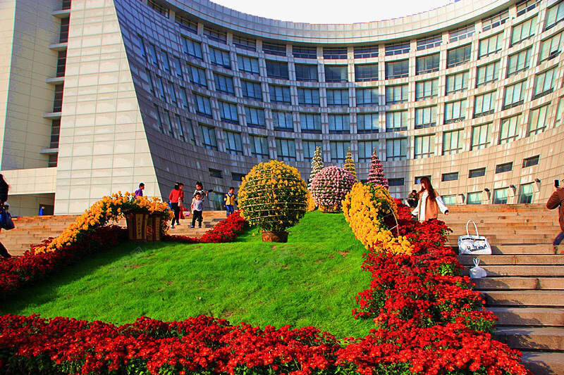 上海现代广场png免抠素材_新图网 https://ixintu.com 名胜古迹 旅游风景 著名建筑