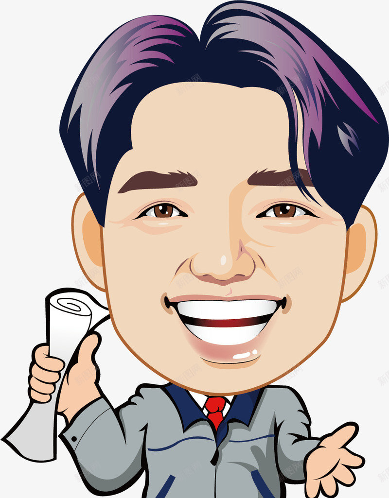 卡通老师头像png免抠素材_新图网 https://ixintu.com QQ人物头像 QQ头像矢量图 创意QQ头像 卡通QQ头像 卡通老师头像 商务QQ头像