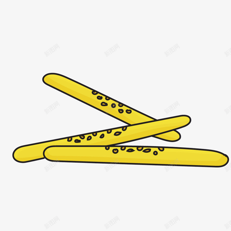 手绘食物手指饼干矢量图ai免抠素材_新图网 https://ixintu.com 手指 手绘 食物 饼干 矢量图