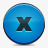 蓝色按钮关闭iconset上瘾的味道图标png_新图网 https://ixintu.com blue button close 关闭 按钮 蓝色