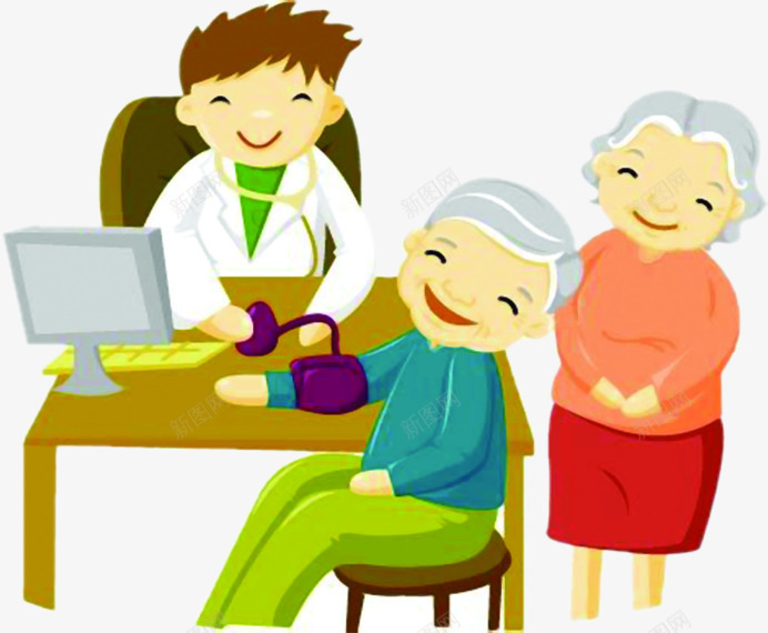 医院人物诊治检查png免抠素材_新图网 https://ixintu.com 人物 医院 检查 诊治