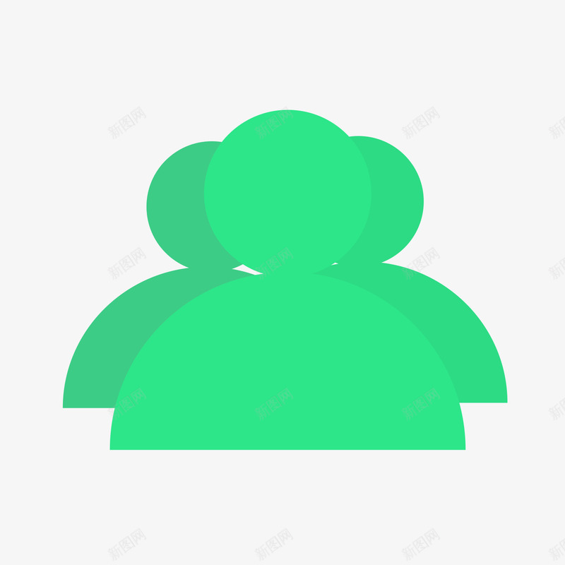 绿色扁平化用户分析矢量图图标eps_新图网 https://ixintu.com 人物 分析 卡通图标 头像 扁平化 用户 科技 绿色 矢量图