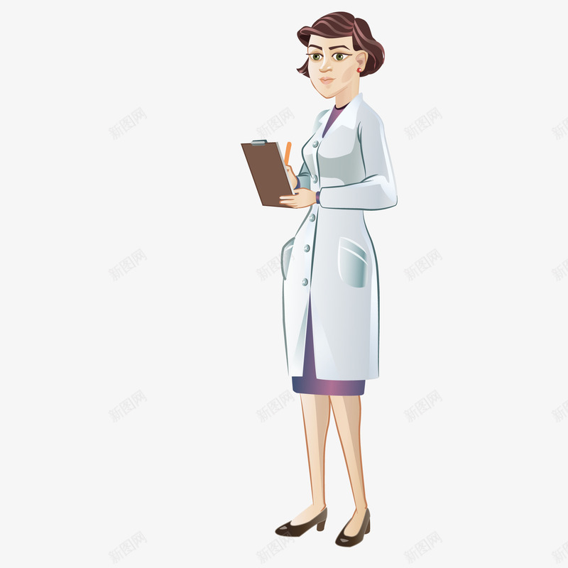 医院的医生png免抠素材_新图网 https://ixintu.com 人物设计 医护人员 医生 医院 卡通 职业人物