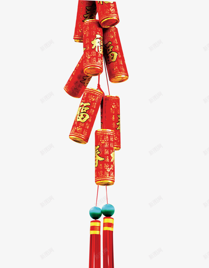 鞭炮png免抠素材_新图网 https://ixintu.com 喜庆 过年 过节 鞭炮
