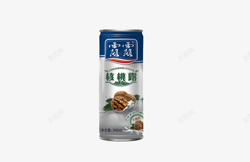 核桃露png免抠素材_新图网 https://ixintu.com 核桃 核桃露 露露 饮料