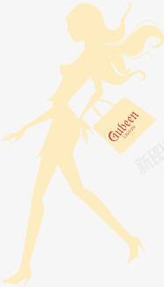 扁平人物都市白领购物png免抠素材_新图网 https://ixintu.com 人物 扁平 白领 购物 都市