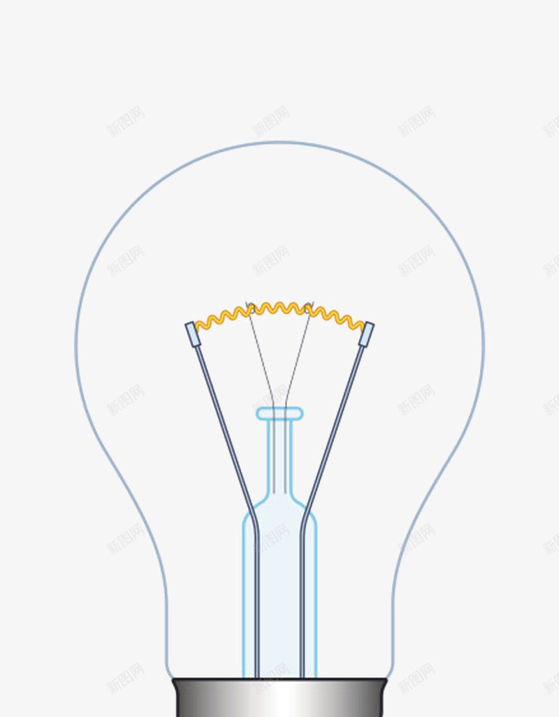 家电灯泡卡卡通手绘png免抠素材_新图网 https://ixintu.com 免扣 免费下载 发亮 发明家 名人 灯 灯光 灯泡 爱迪生灯泡 电灯 黑暗