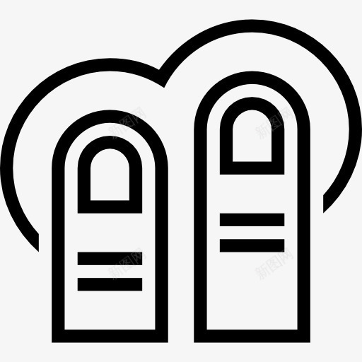 两个手指触摸笔画符号图标png_新图网 https://ixintu.com 两 两根手指 中风 山楂手势笔划 手指 概述 触摸 轮廓