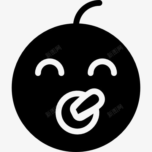 宝贝图标png_新图网 https://ixintu.com 人幸福 奶嘴 婴儿 母亲 童年