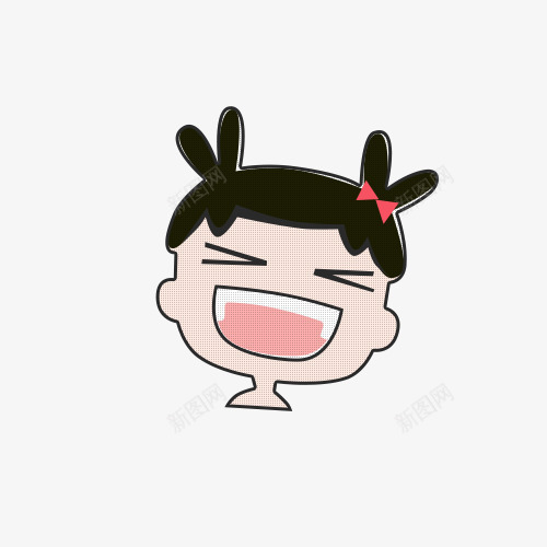 卡通人物头像十字秀元素psd免抠素材_新图网 https://ixintu.com 人物头像 元素 免费下载 十字秀 卡通