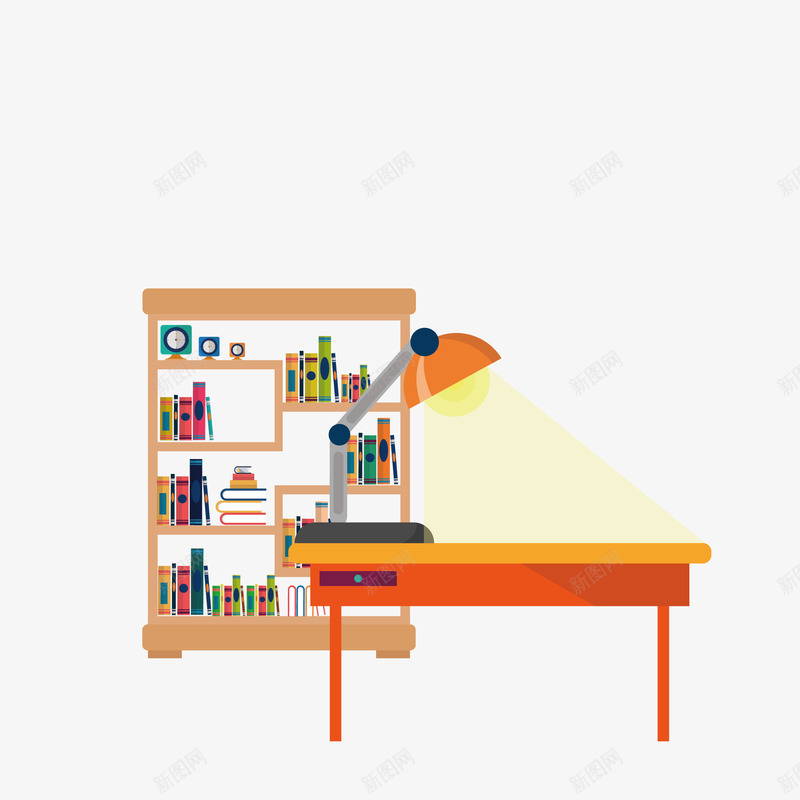 图书馆学习商务图案矢量图图标eps_新图网 https://ixintu.com 卡通 商务 图书馆 图标 图案 小清新 彩色 扁平化 现代 简约 矢量图