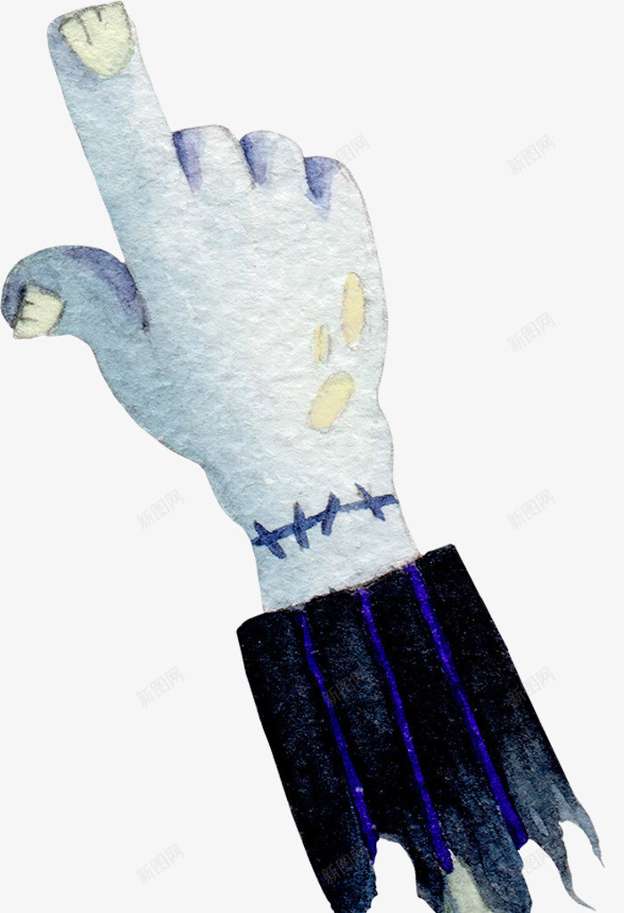 万圣节手指png免抠素材_新图网 https://ixintu.com 万圣节 万圣节元素 水彩 西方节日