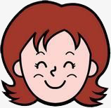 卡通人物头像png免抠素材_新图网 https://ixintu.com 人物 动画 卡通 可爱 头像 女生 男生
