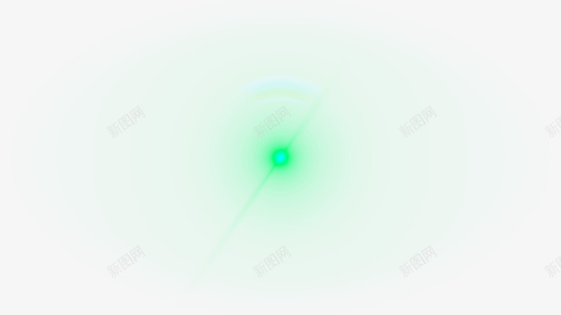 绿色发光灯光png免抠素材_新图网 https://ixintu.com 发光 灯光 绿色