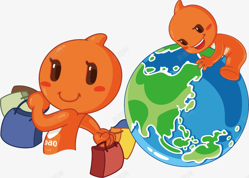 购物淘公仔海报元素矢量图ai免抠素材_新图网 https://ixintu.com png 海报 海报素材 素材 素材海报 购物海报 矢量图