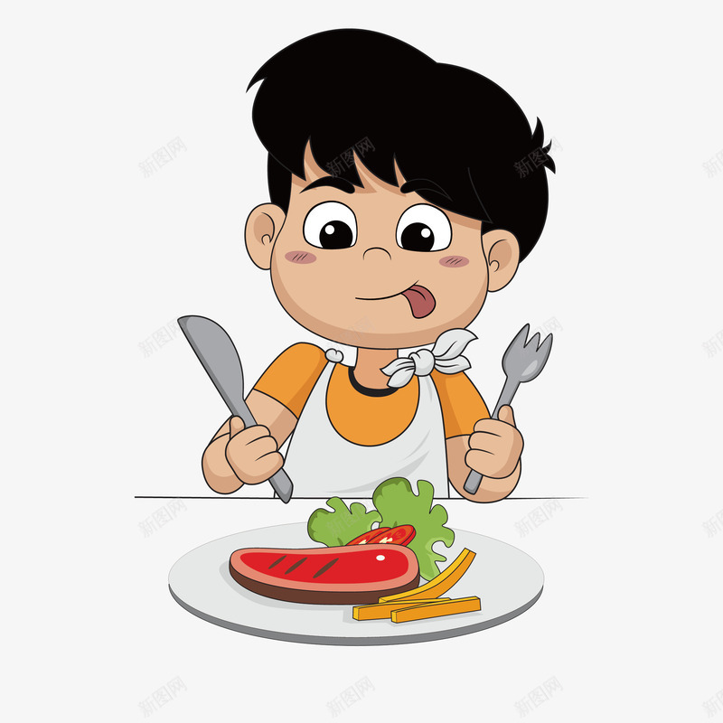 卡通男孩吃东西图案png免抠素材_新图网 https://ixintu.com 人物 人物设计 卡通 嚼东西 图案 孩子 小清新 小男孩 简约 装饰