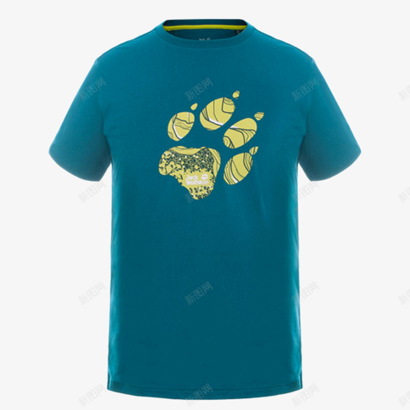 春夏款户外运动舒适透气T恤png免抠素材_新图网 https://ixintu.com JACK T恤 WOLFSKIN 产品实图 户外T恤 狼爪 运动T恤