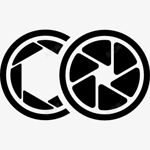 隔膜孔图标png_新图网 https://ixintu.com 图片图标 孔径 工具 工具和用具 接口 摄影 照片 符号 膜片