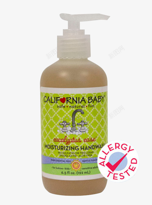加州宝宝桉树精华洗手液png免抠素材_新图网 https://ixintu.com Baby California 产品实物 加州宝宝 桉树精华 洗手液 清洁