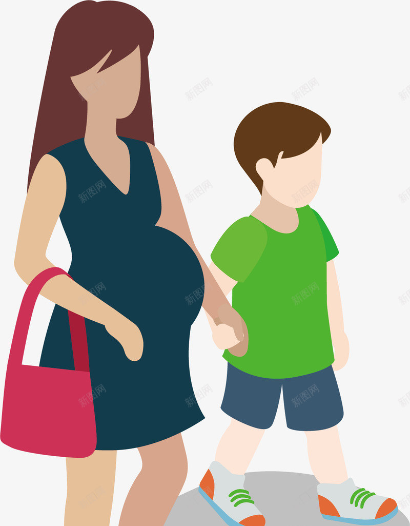 玩耍的人矢量图ai免抠素材_新图网 https://ixintu.com 中国游客 母子 游客 游客中心 游客头像 游客矢量 玩耍 矢量图