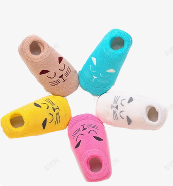 婴儿环保袜子png免抠素材_新图网 https://ixintu.com 产品实物 吸收好 安全 易清洗